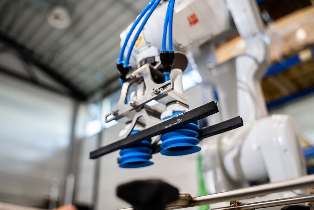 Detalj fra robot og industri